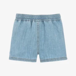 Boys Blue Chambray DG Shorts