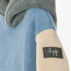 Boys Blue Colourblock Fleece Tracksuit