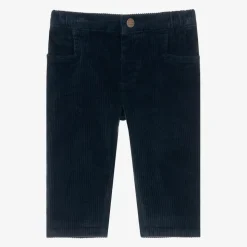 Boys Blue Corduroy Trousers