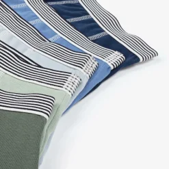 Boys Blue Cotton Boxer Shorts (5 Pack)