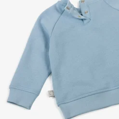 Boys Blue Cotton Sweatshirt