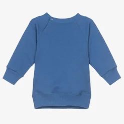Boys Blue Cotton Sweatshirt