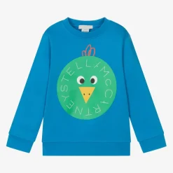 Boys Blue Cotton Sweatshirt