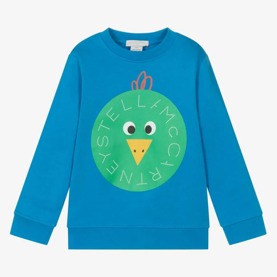 Boys Blue Cotton Sweatshirt