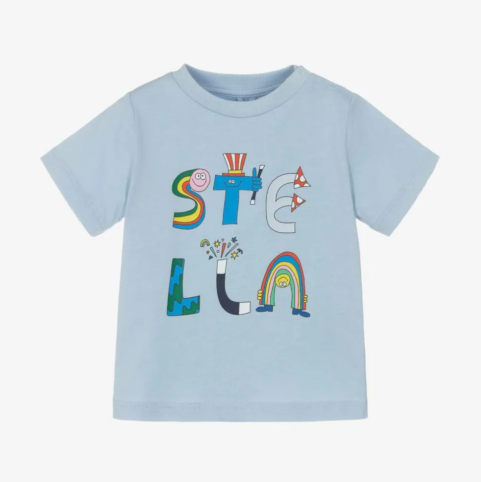 Boys Blue Cotton T-Shirt