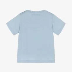 Boys Blue Cotton T-Shirt