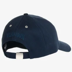 Boys Blue Cotton Turtle Cap