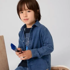 Boys Blue Denim Shirt