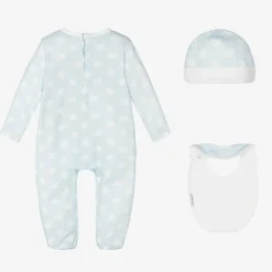 Boys Blue DG Babysuit Set
