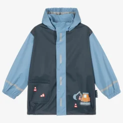 Boys Blue Digger Raincoat