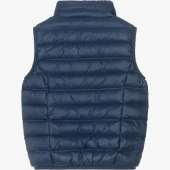 Boys Blue Down Padded Gilet