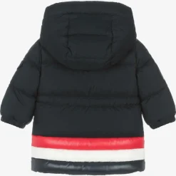 Boys Blue Down Padded Marat Parka Coat