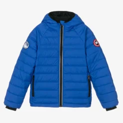 Boys Blue Down Padded Sherwood Puffer Jacket