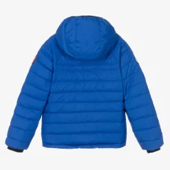 Boys Blue Down Padded Sherwood Puffer Jacket