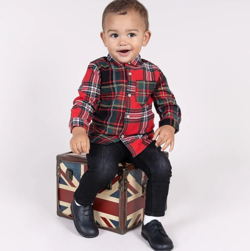 Boys Blue First Walker Shoes