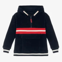 Boys Blue Fleece Hoodie
