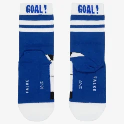 Boys Blue Football Socks