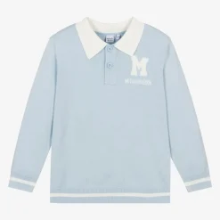Boys Blue Knitted Sweater