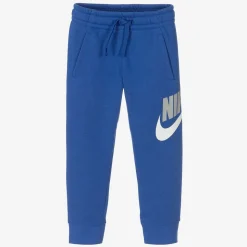 Boys Blue Logo Joggers