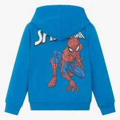 Boys Blue Marvel Zip-Up Top