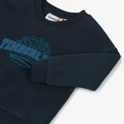 Boys Blue Organic Cotton Sweatshirt