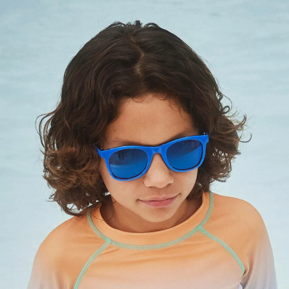 Boys Blue Smile Sunglasses (UVA/UVB)