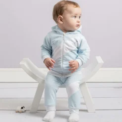 Boys Blue Tracksuit Set