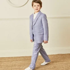 Boys Blue Twill Suit