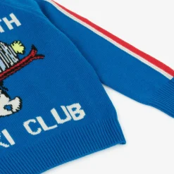 Boys Blue Wool & Cashmere Peanuts© Jumper