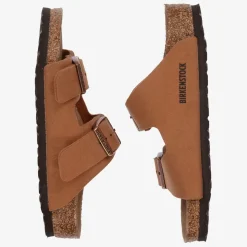 Boys Brown Vegan Leather Sandals