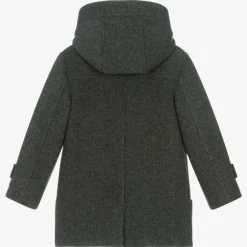 Boys Dark Grey Duffle Coat