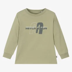 Boys Green Cotton Top