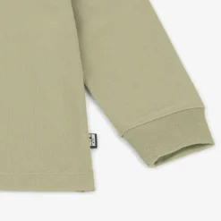 Boys Green Cotton Top