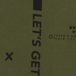 Boys Green Cotton Tracksuit