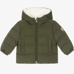 Boys Green Eric Down Puffer Jacket