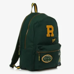 Boys Green Polo Bear Backpack (44cm)