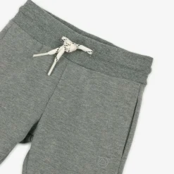 Boys Grey Cotton Joggers