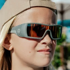 Boys Grey Crocodile Sunglasses (UVA/UVB)