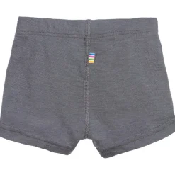 Boys Grey Merino Wool & Silk Boxers