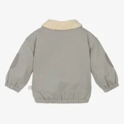 Boys Grey Organic Cotton Jacket