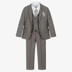 Boys Grey Trouser Suit
