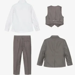 Boys Grey Trouser Suit