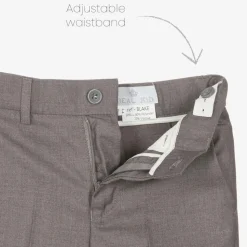 Boys Grey Trouser Suit