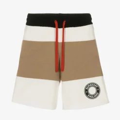 Boys Icon Stripe Wool Shorts