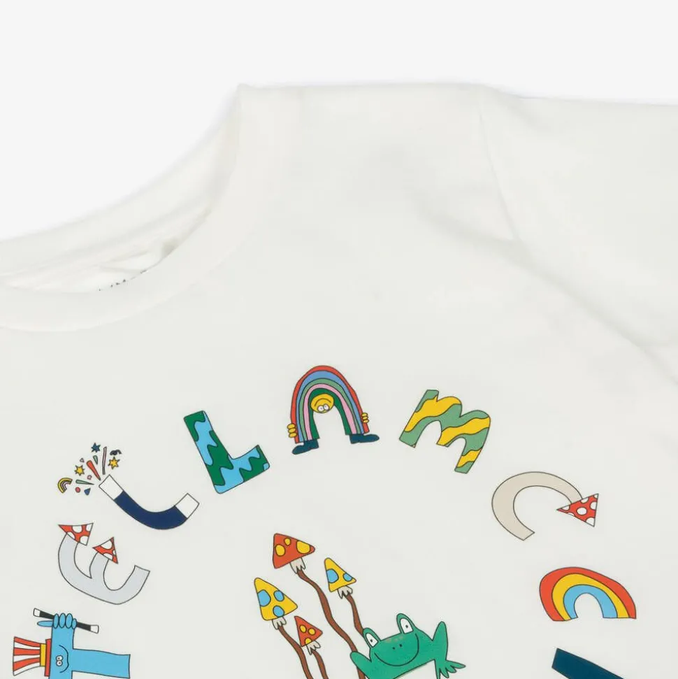 Boys Ivory Cotton Magic T-Shirt