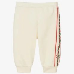 Boys Ivory Logo Joggers