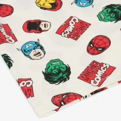 Boys Ivory Marvel Cotton T-Shirt