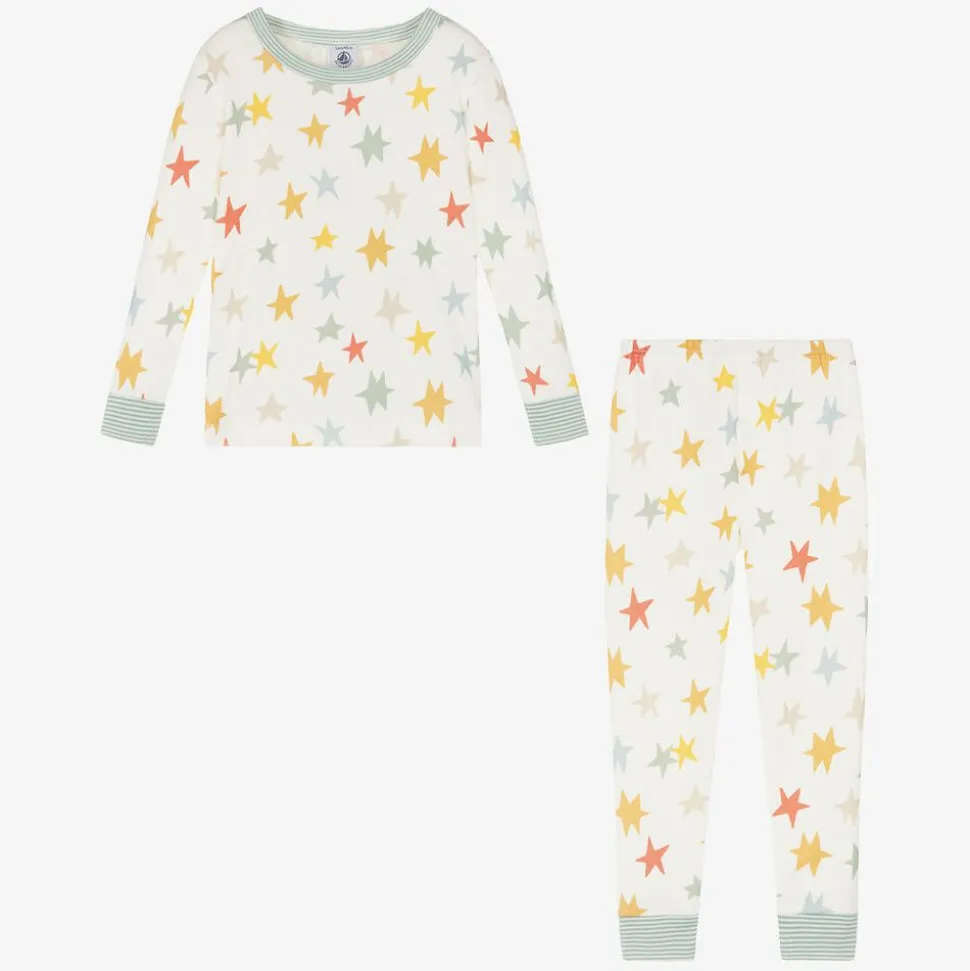 Boys Ivory Star Pyjamas