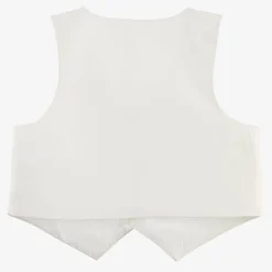 Boys Ivory Tuxedo Suit