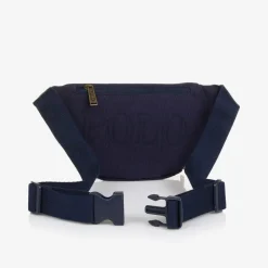 Boys Navy Blue Canvas Belt Bag (25cm)